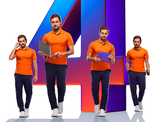 Великолепная четверка Ростелеком в посёлок Нижнее Мошево (Пермский край)